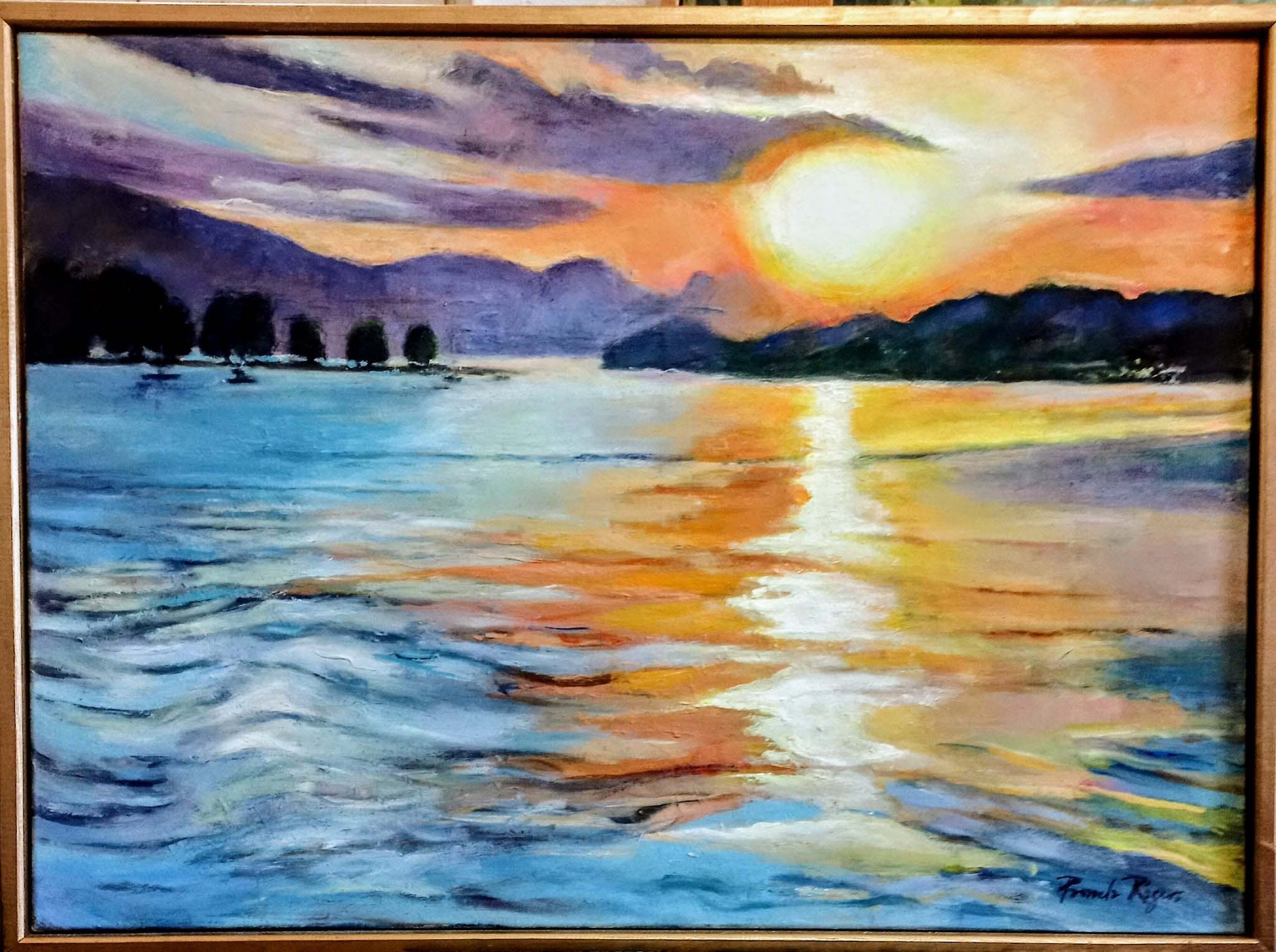 End of the day - Pamela Jane Rogers - Visual Artist & Author